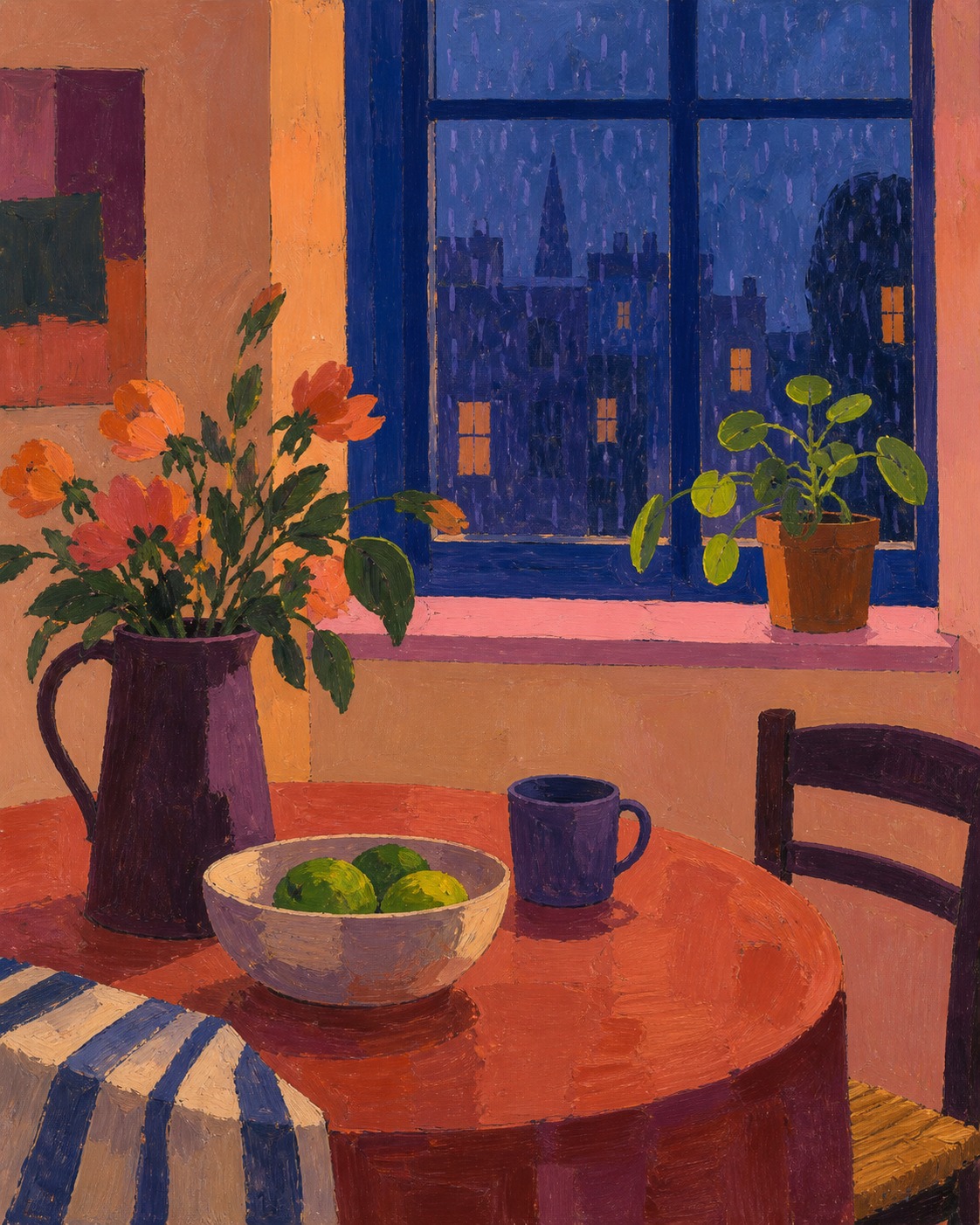 Window after Rain